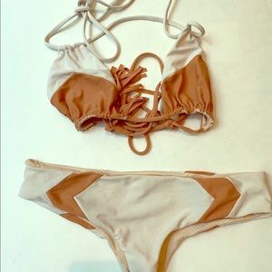 SOLD Acacia Swim Top and Bottom